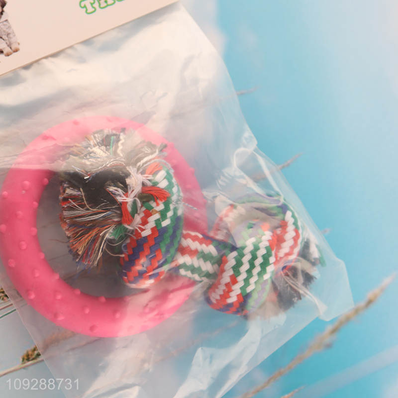 Latest products bite-resistant pet chew toys teething toys