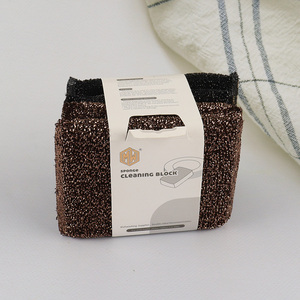 Top products 4pcs kitchen dish washing cleaning <em>scouring</em> <em>pad</em>