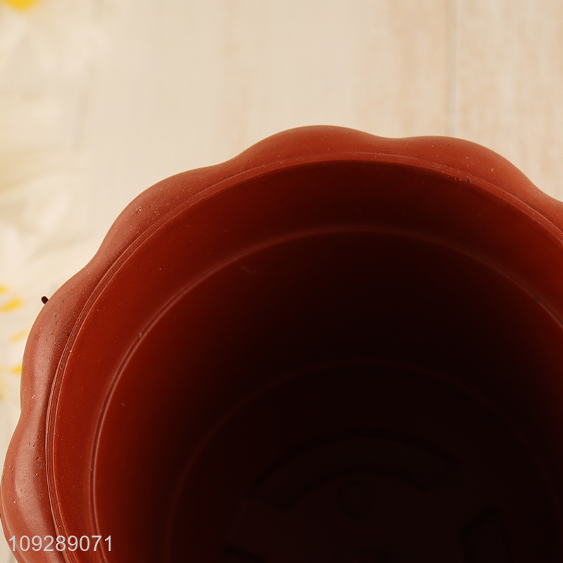 China factory 3pcs plastic flower pot vase pot set