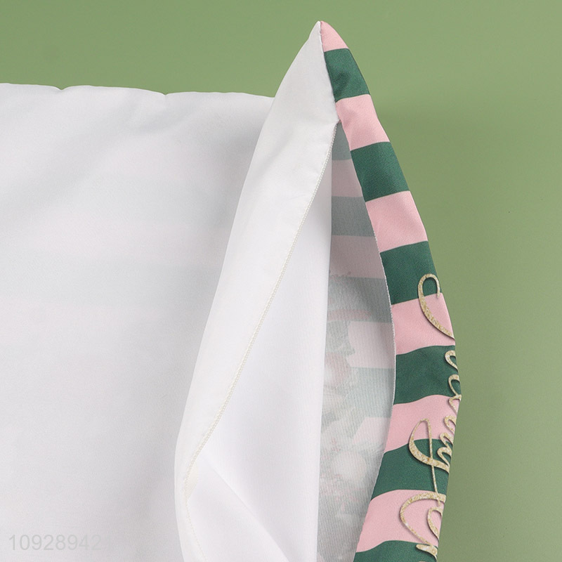 Popular products christmas tree polyester pillow case