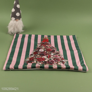 Popular products christmas tree polyester <em>pillow</em> case