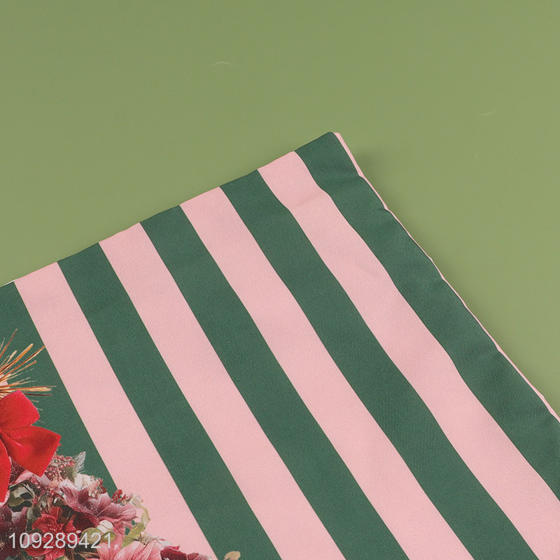 Popular products christmas tree polyester pillow case