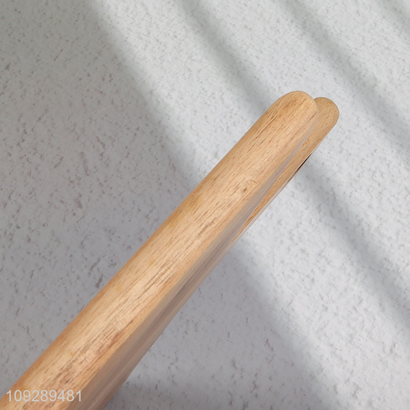 Yiwu market home kitchen bamboo dessert plate  with handle