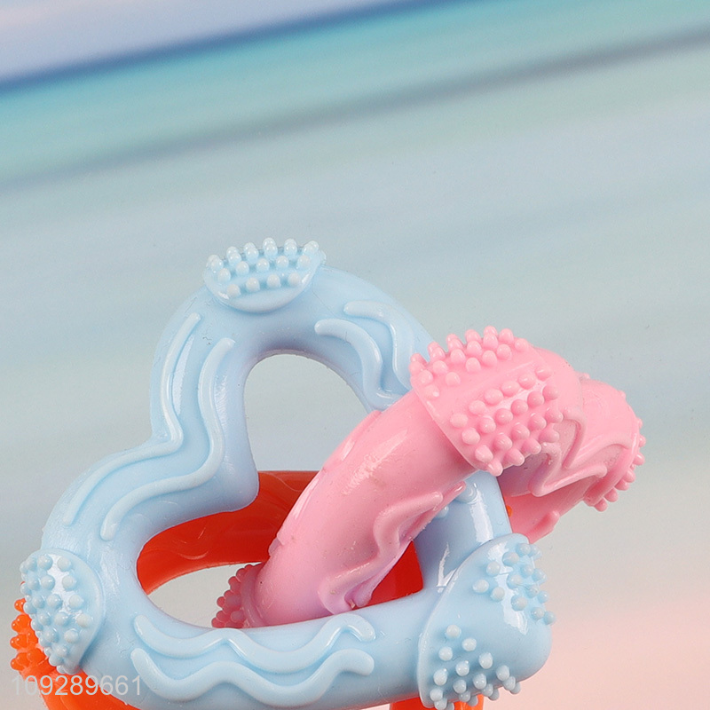 Low price pet chew toys teething toys for teeth cleaning