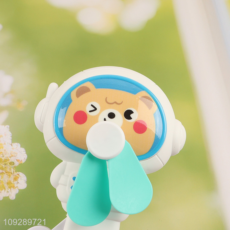 Factory price portable travel cartoon handheld fan