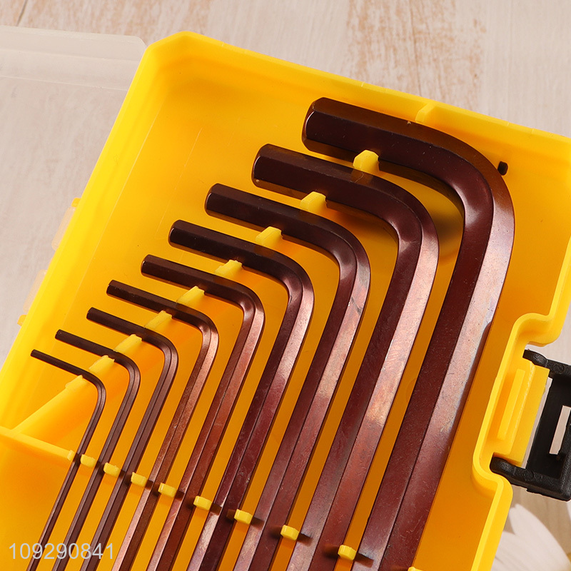 Hot selling professional hardware tool hex wrench set