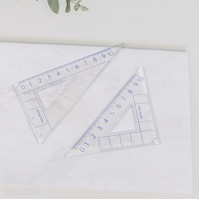 Top products non-slip plastic ruler set