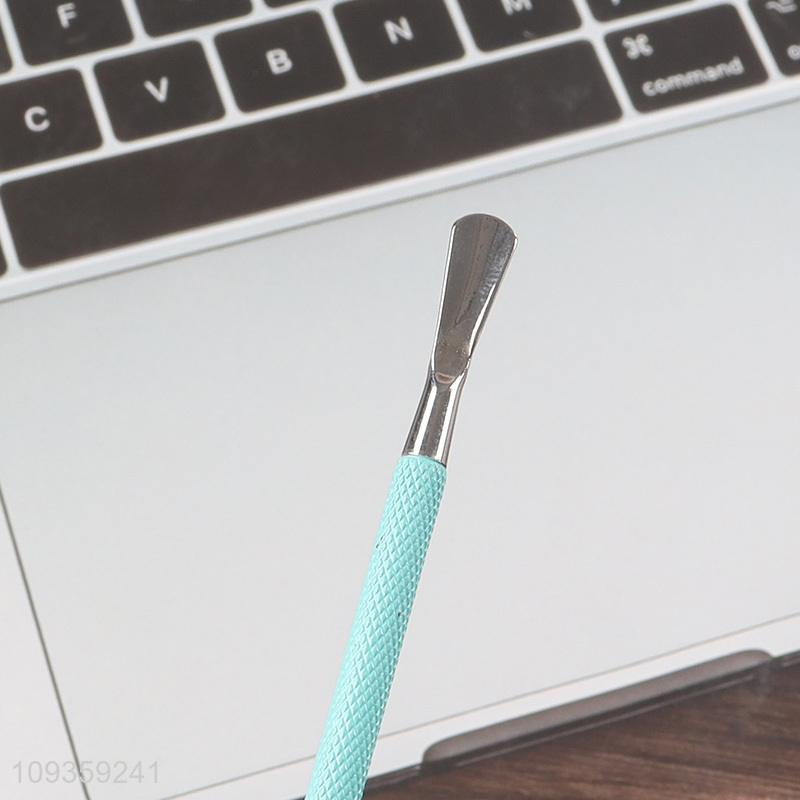 China factory double-ended nail cuticle pusher for sale