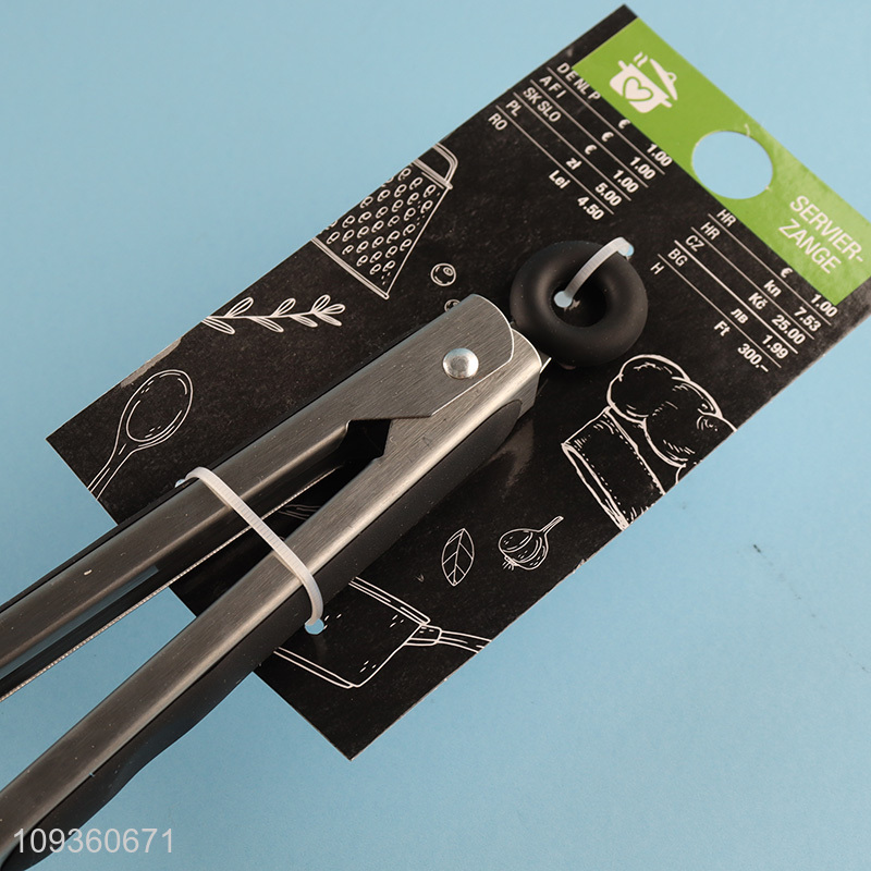 Good sale stainless steel food tongs food clips