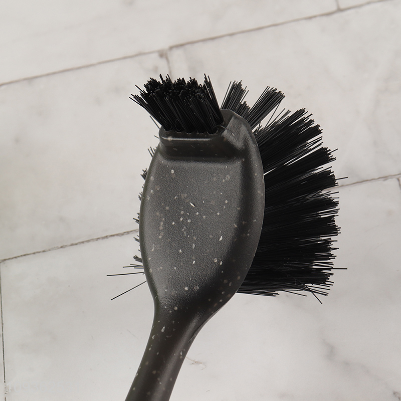 Low price long handle kitchen pot brush