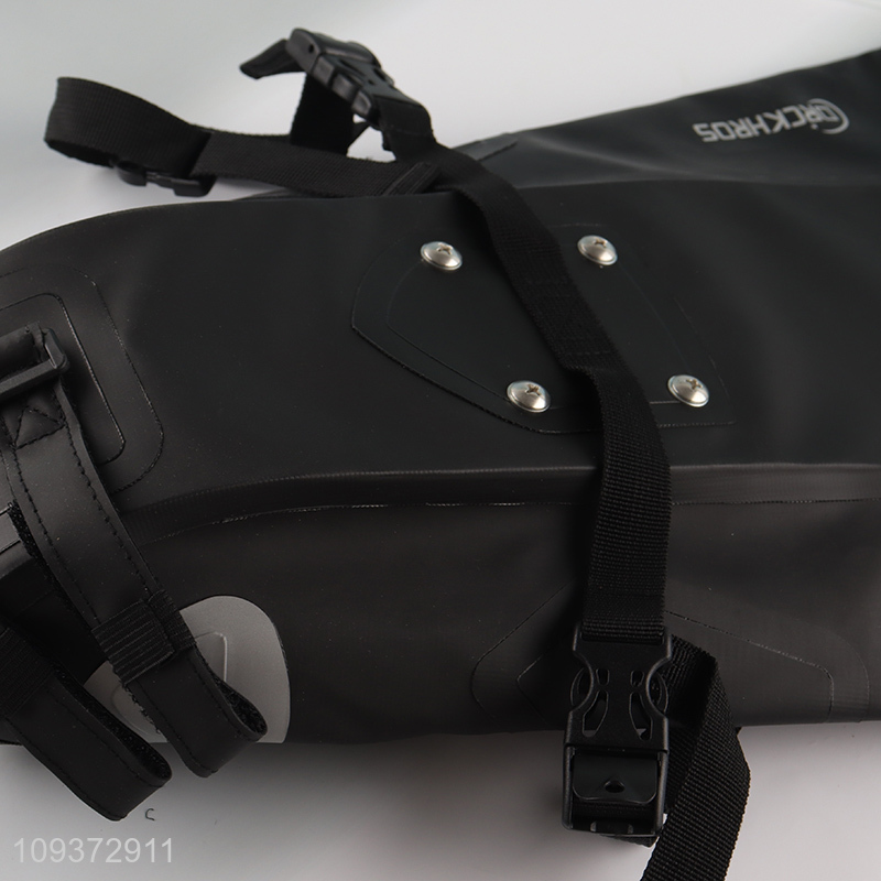 Top selling black waterproof bicycle saddle bag