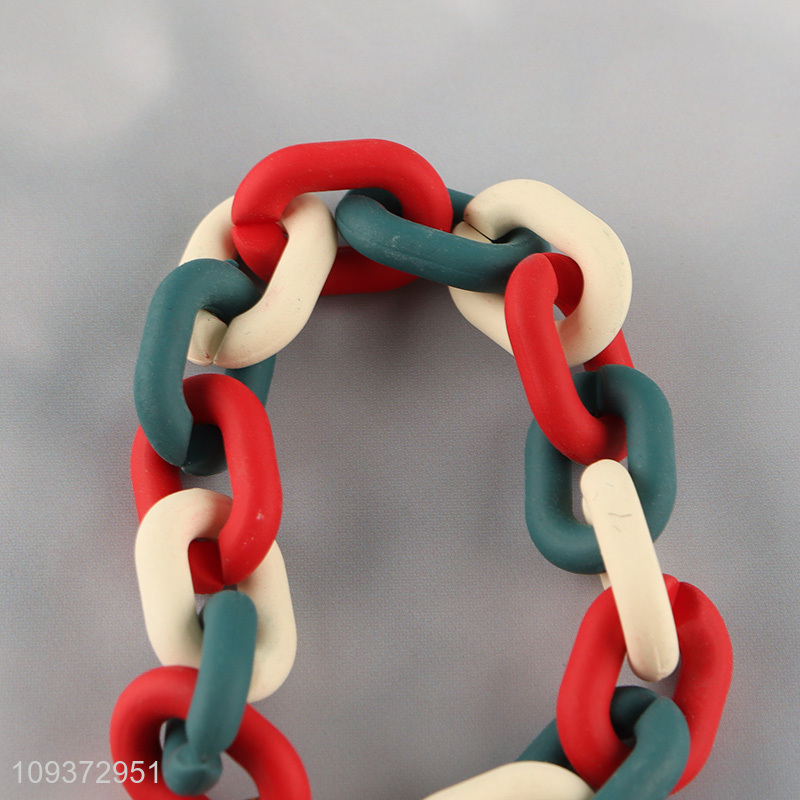 Wholesale Christmas series fashion jewelry alloy bracelet