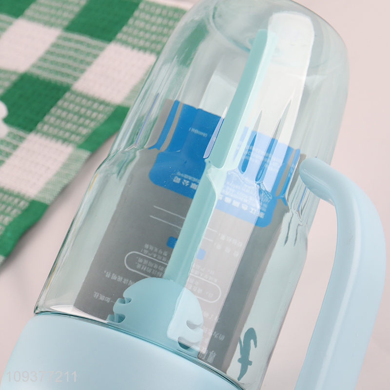 China wholesale plastic water bottle drinking bottle with handle