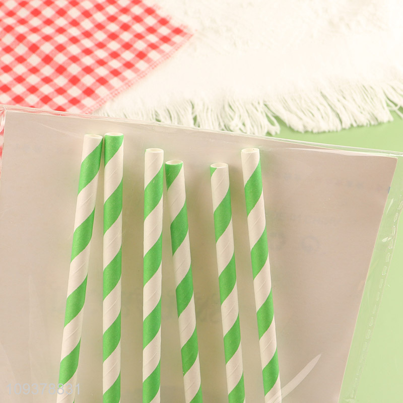 Factory supply paper straw drinking straw juice straw