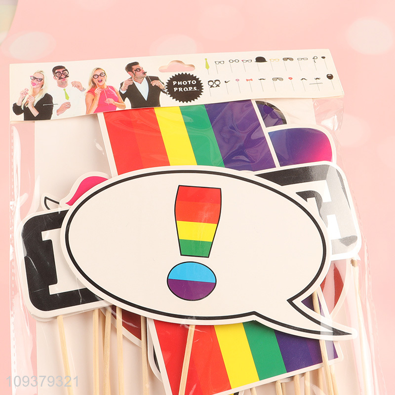 Hot selling 20pcs party photo booth props for party supplies