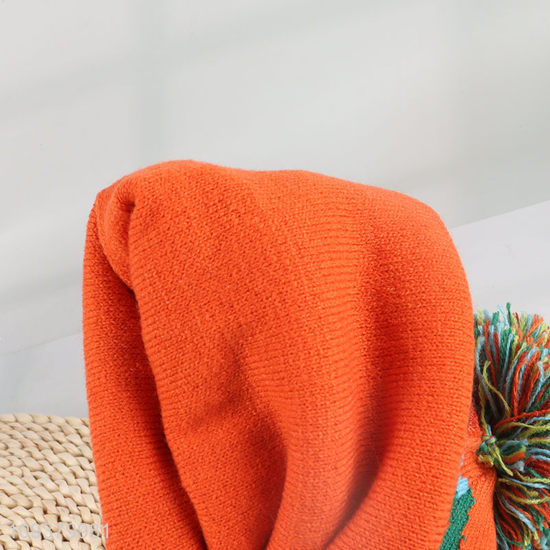 China factory dinosaur pattern knitted hat beanies hat