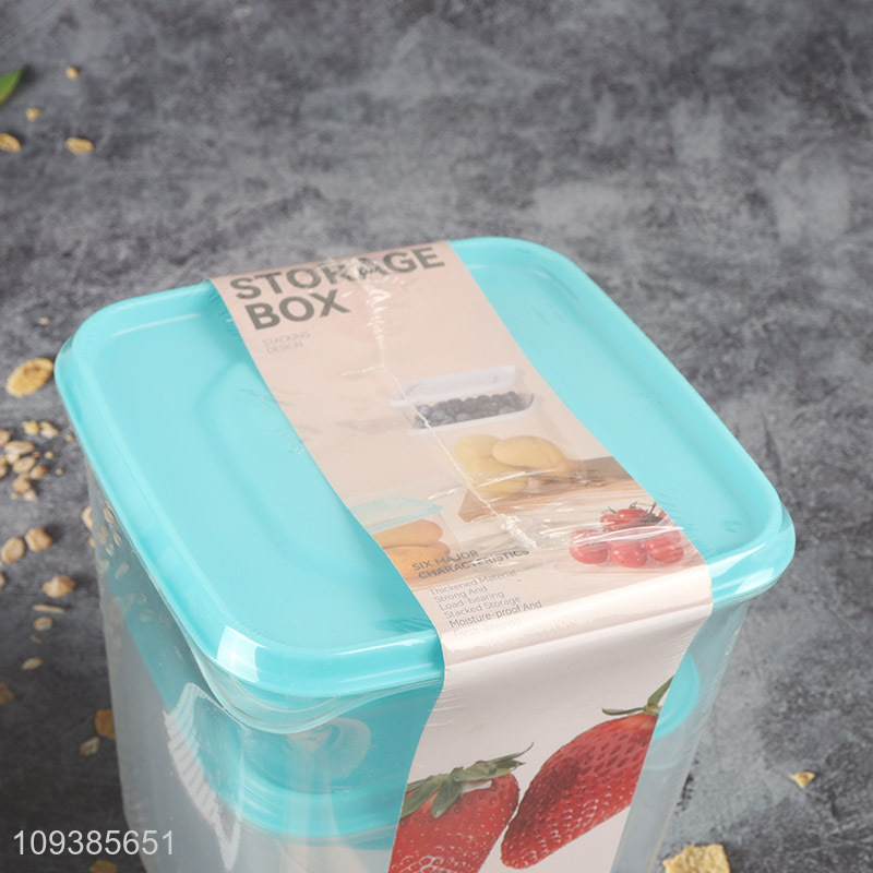 China wholesale 4-piece storage box preservation box set