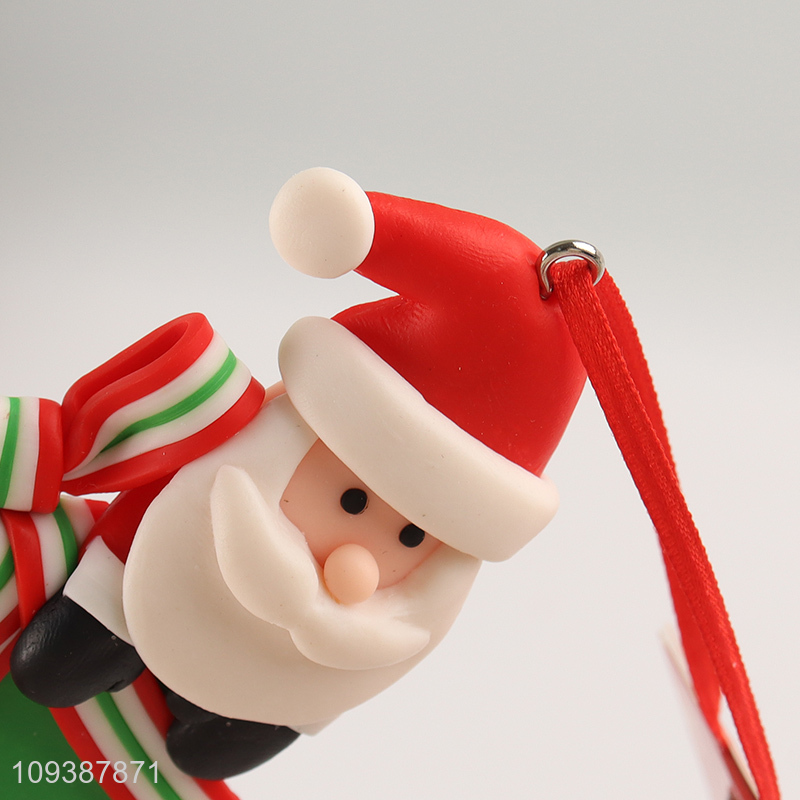 Factory price Santa Claus Christmas hanging ornament decoration