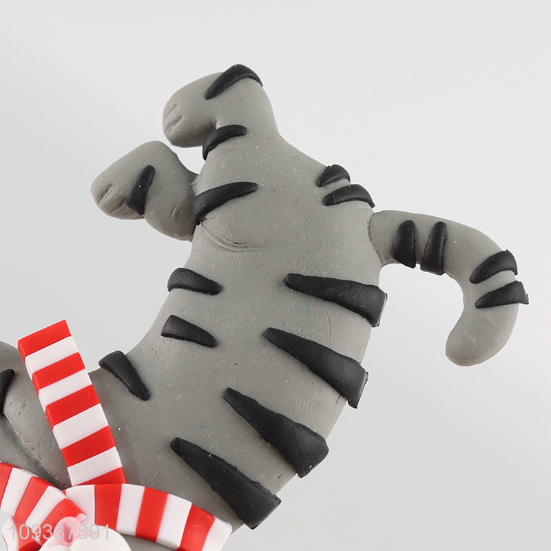 Online wholesale xmas tree cat decoration Christmas hanging ornament