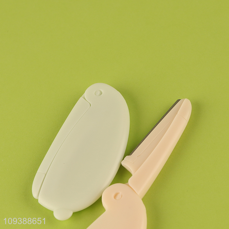 Good quality folding makeup tool eyebrow trimmer set