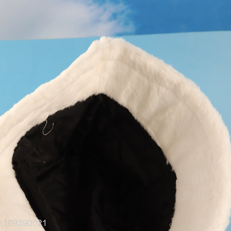 Online wholesale white women fisherman hat for winter