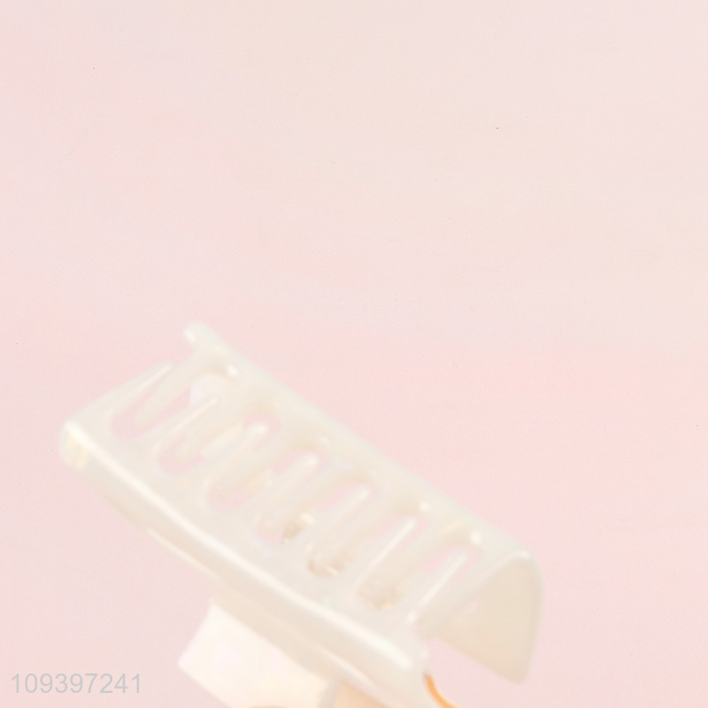 Wholesale rectangle women hair claw clips hair decoration