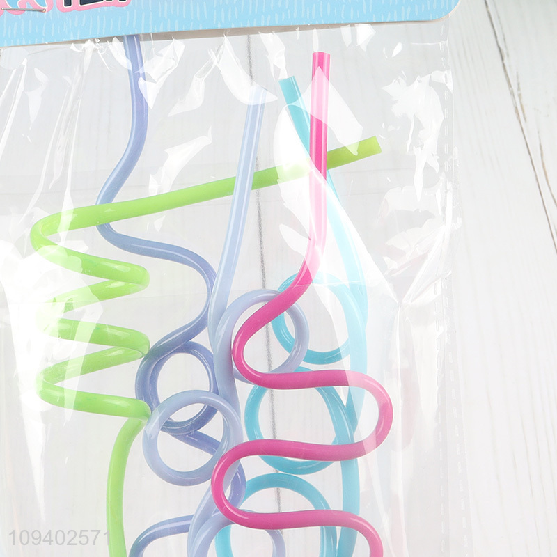 Hot items 5pcs juice drinking straw set