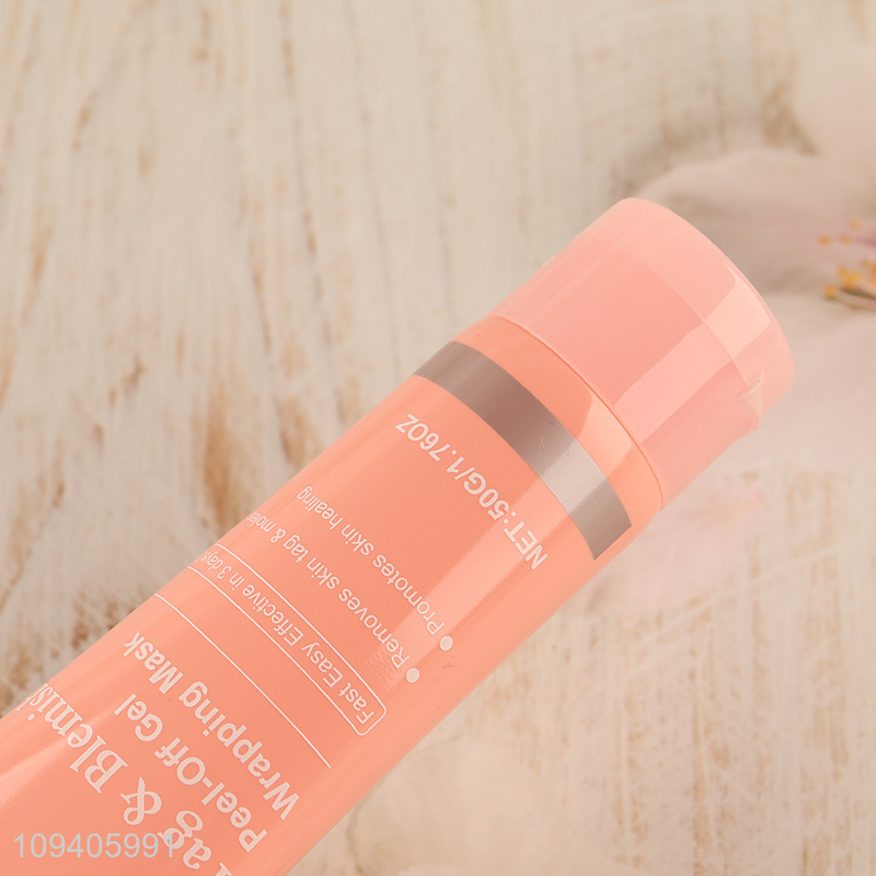 Low price moisturizing peel-off gel wrapping mask