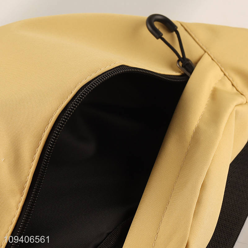 Good price yellow sports lightweight waist bag