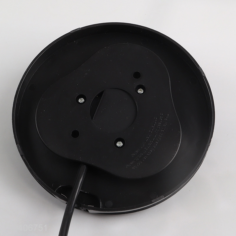 New arrival black reusable electric water kettle