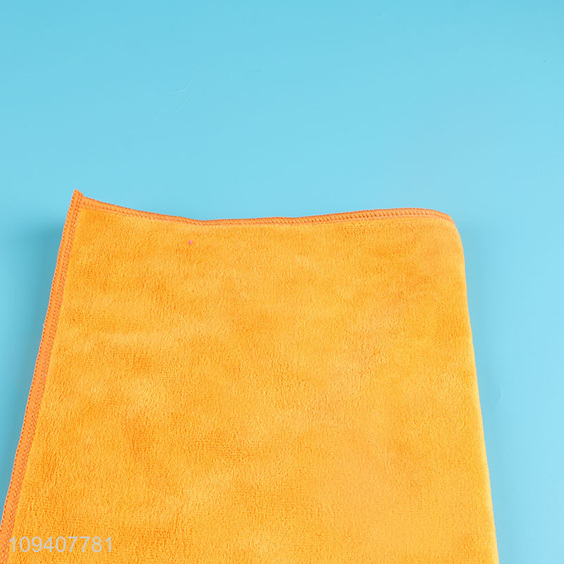 Wholesale polyester car washing towel cleaning cloth