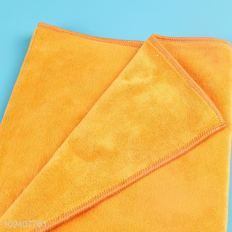 Wholesale polyester car washing towel cleaning cloth