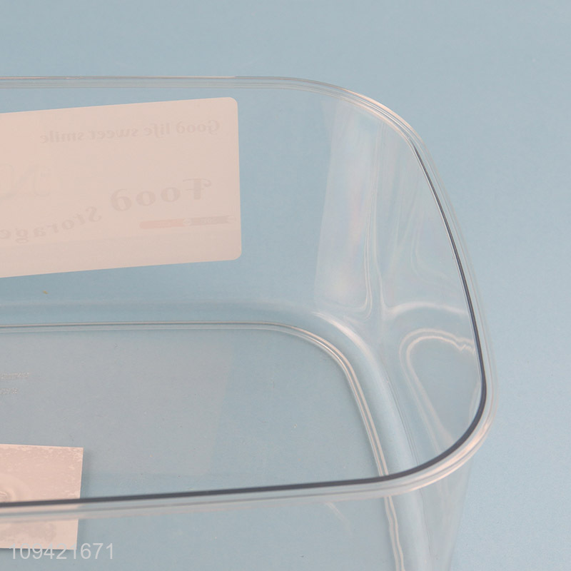 Hot selling rectangular sealed storage jar wholesale
