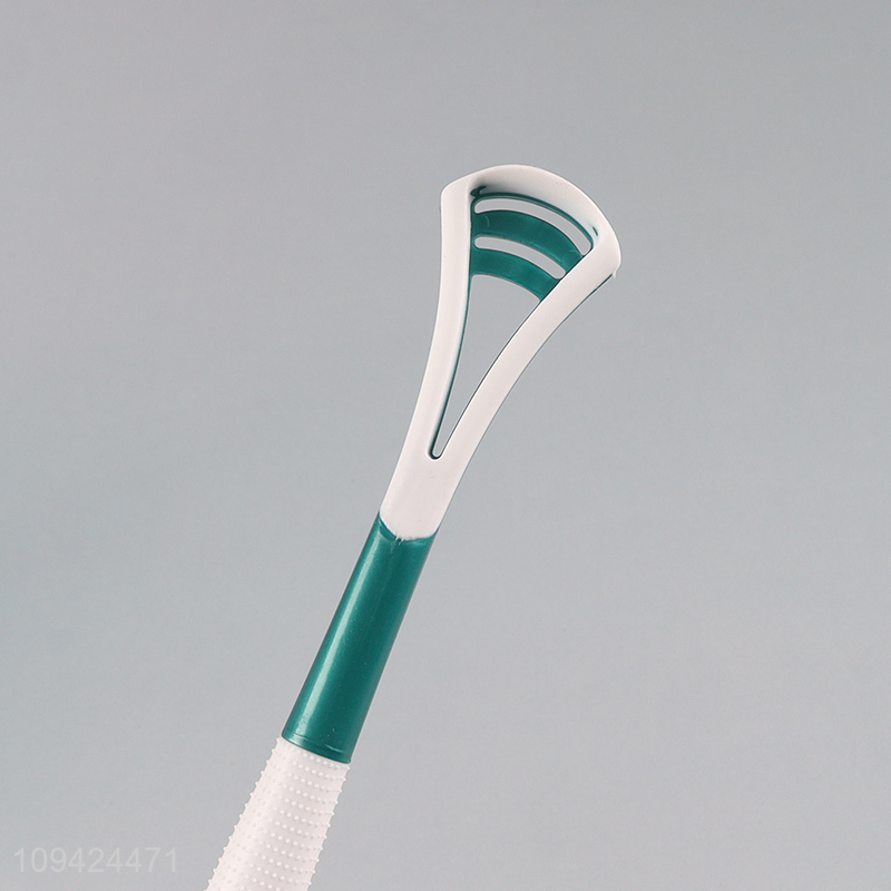 Dual-Ended Toothbrush With Tongue Cleaner