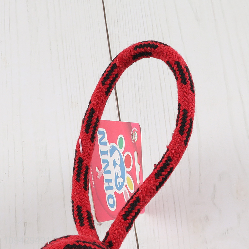 Interactive Cotton Rope Knot Ball Toy For Dogs