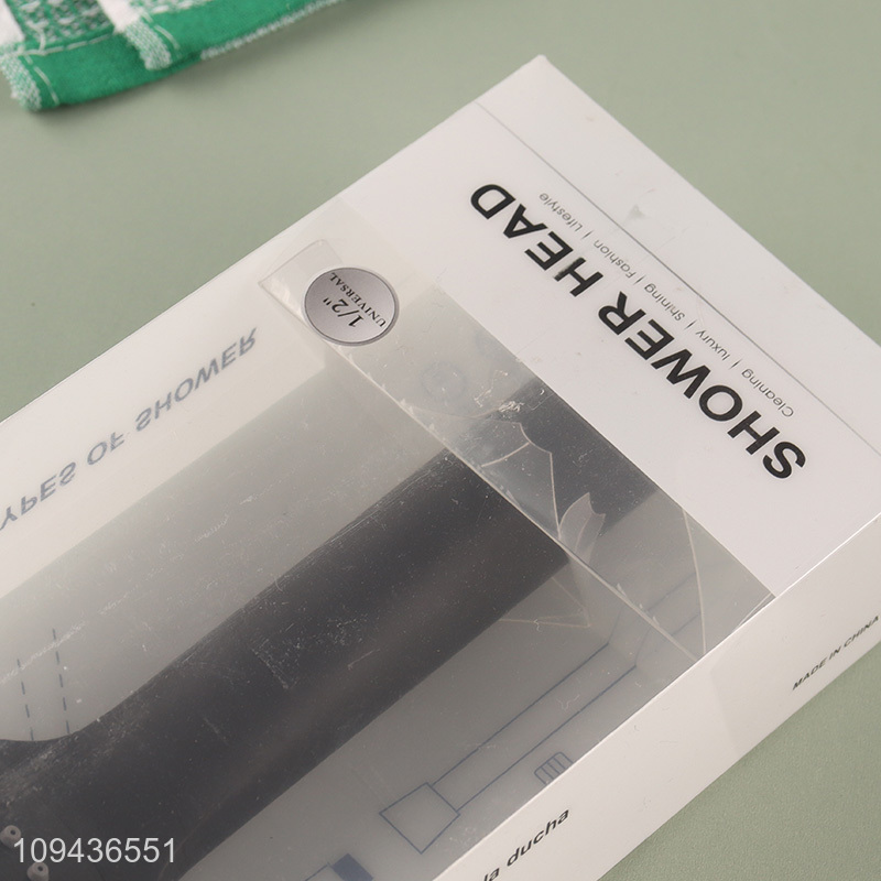 Hot products black bathroom handheld shower head
