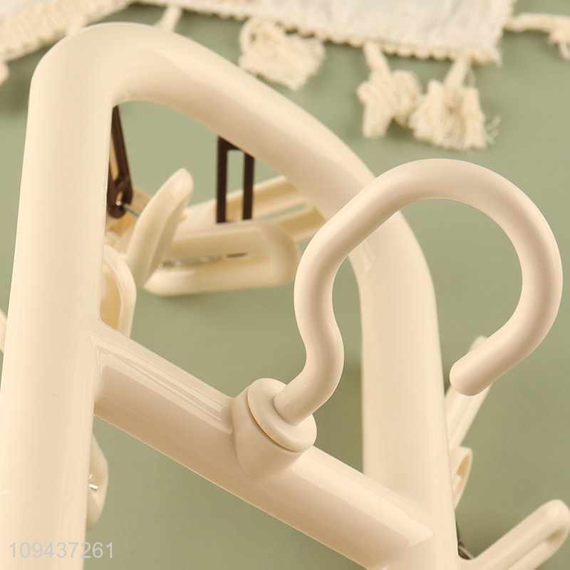 Good Quality Multi-Clip Plastic Clothes Hanger