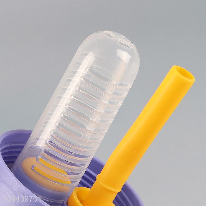 China products plastic water bottle straw cup