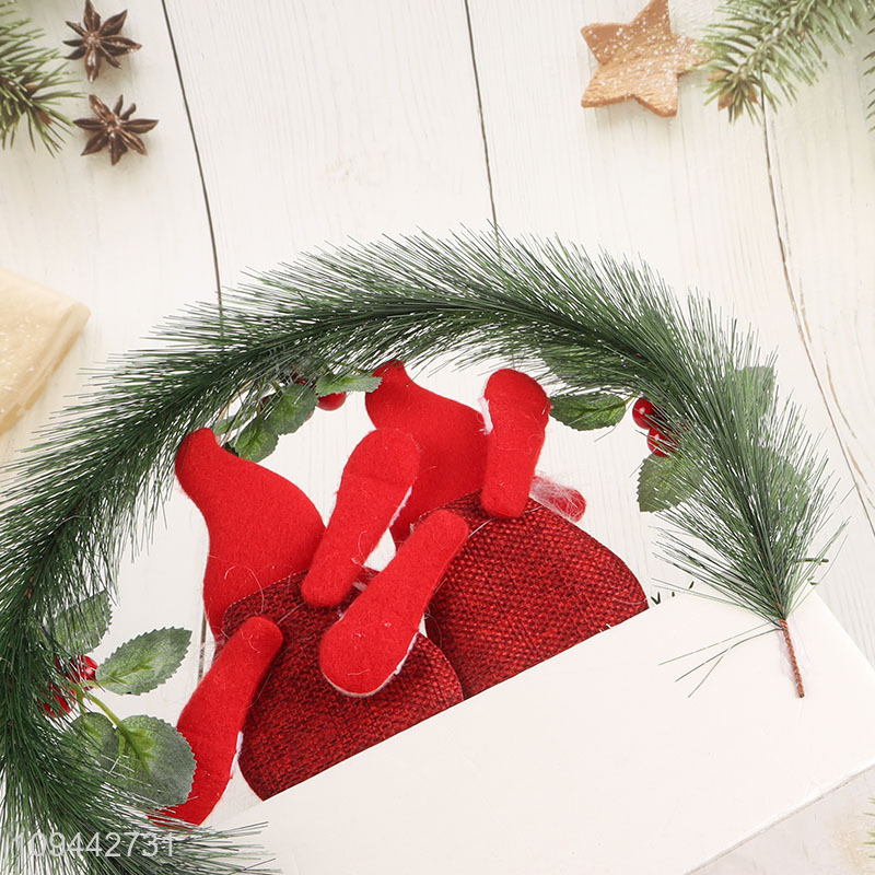Low price xmas wreath for hanging pendant