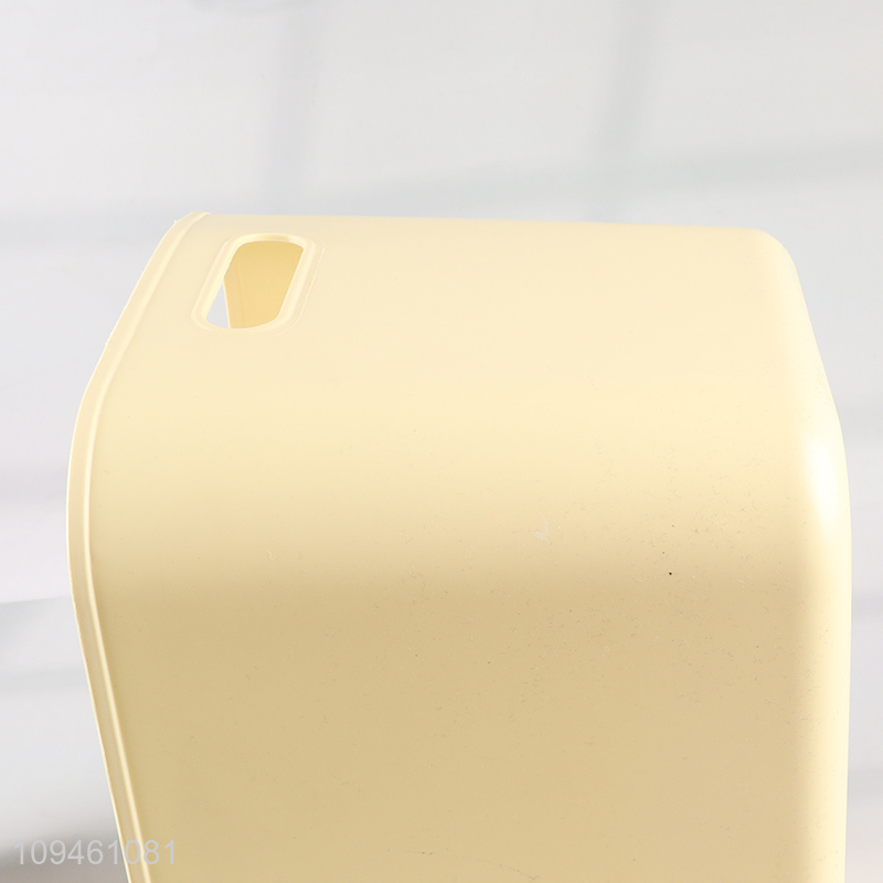 Factory supply plastic storage box with handle