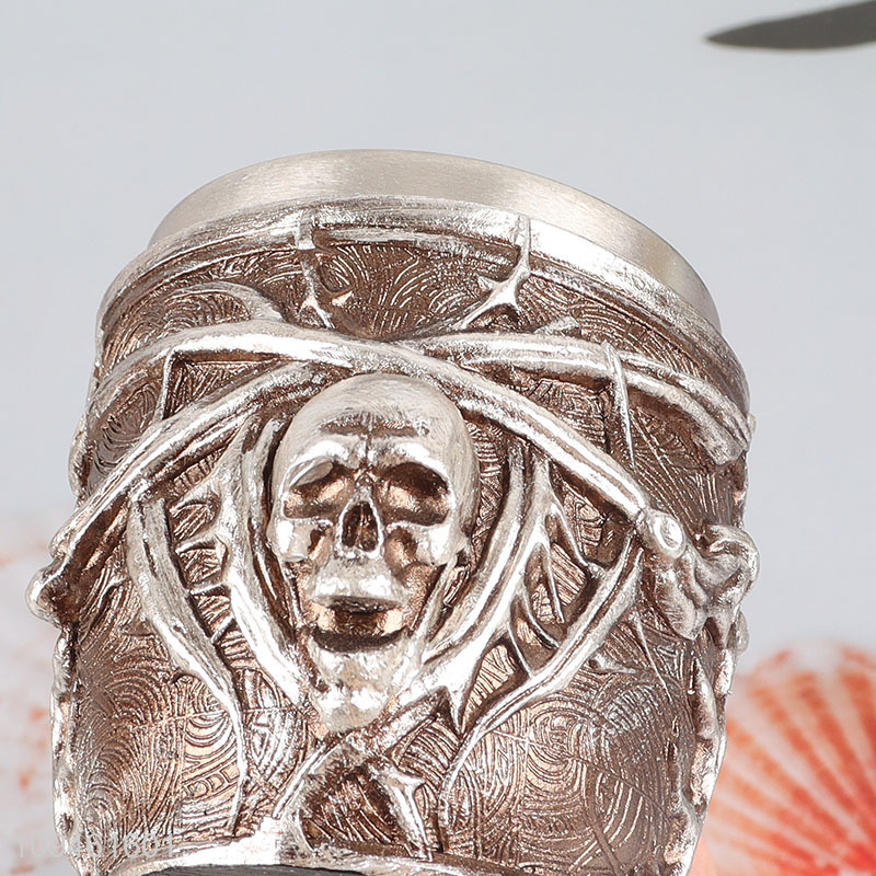 New arrival 50ml resin stainless steel cup wine cup