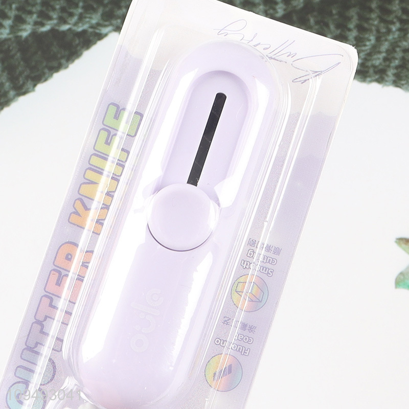 Latest products multicolor utility knife art knife for school