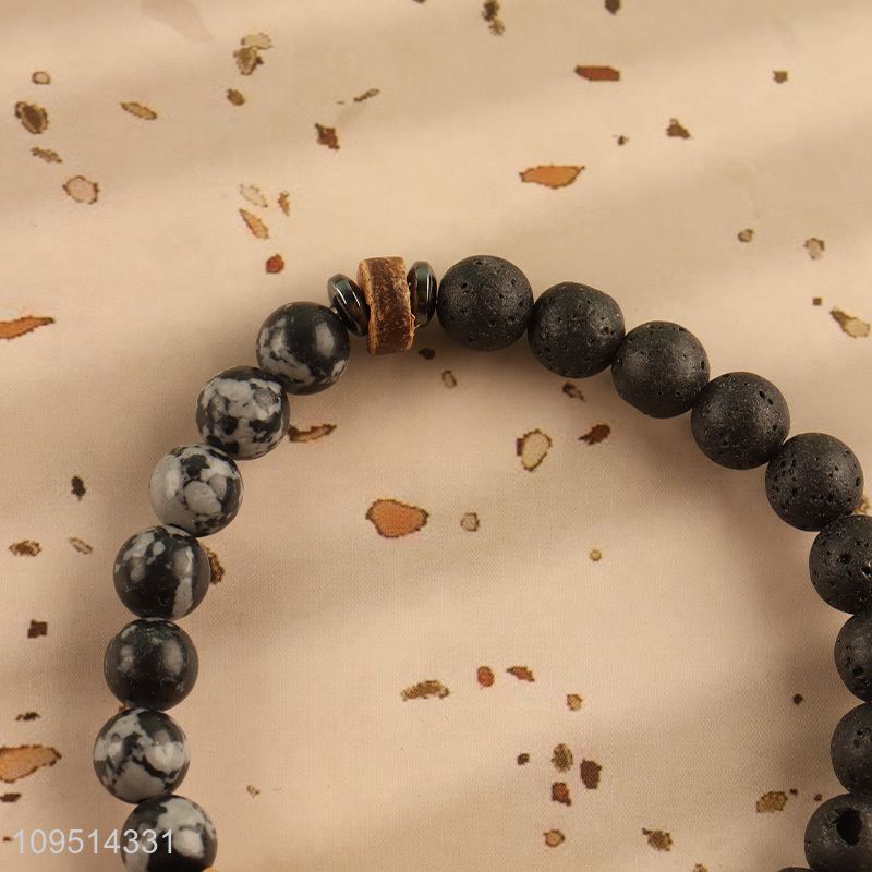 Factory supply creative fashion jewelry stone bracelet