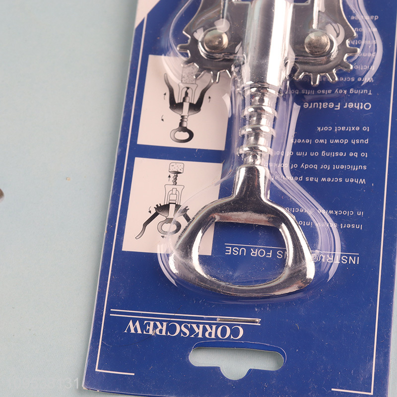 China wholesale wine bottle corkscrew bottle opener