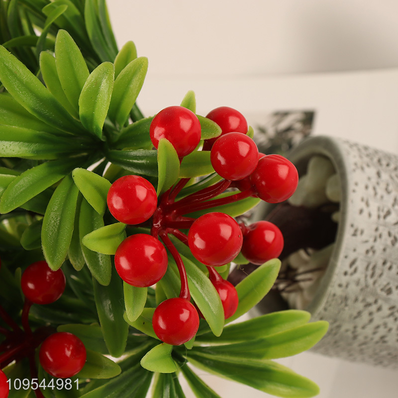 Best Sale Desktop Artificial Bonsai Small Fake Plant For Home Decoration